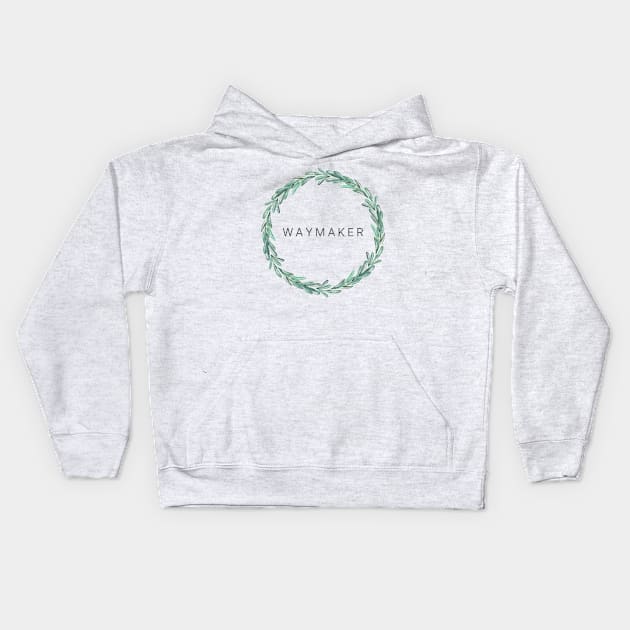 Waymaker Kids Hoodie by Love@LightPrint